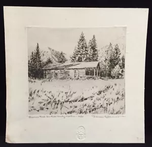 MONTANA ARTIST Branson Stevenson ORIGINAL Arsenic Peak Sun River Country (OC) - Picture 1 of 9