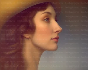 Fine Art Giclee Print, Portrait of a Woman #24-0206 - Picture 1 of 1