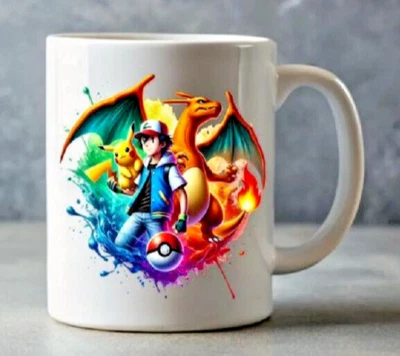 Mug Céramique Pokémon Mug enfant personnalisé un prénom - Photo 1/2