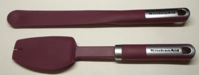Kitchen Aid Spatula and Spurtle Burgendy - Image 1 of 4