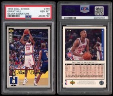 1994-95 Collector's Choice Grant Hill RC SILVER Signature PSA 10 SP Parallel 219
