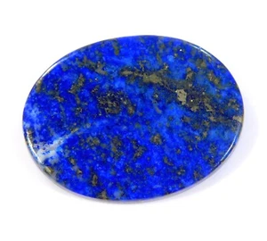 Piedra preciosa cabujón ovalado lapislázuli azul natural 52.Ct 38x28x4 mm BD=0138 - Imagen 1 de 7