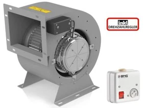 Industrie Radialventilator Gebläse 2200m³/h Radialgebläse + 5 A Drehzahlregler - Bild 1 von 7