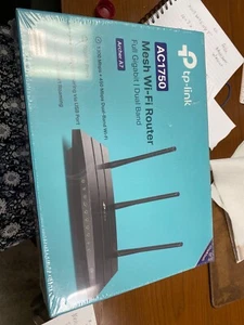TP-Link AC1750 Mesh WiFi Router New/Sealed - Picture 1 of 4
