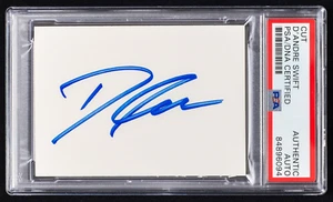 D'Andre Swift Signed Cut PSA/DNA Authentic Chicago Bears - Picture 1 of 2