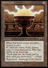 1x Sol Grail NM, English MTG Alliances
