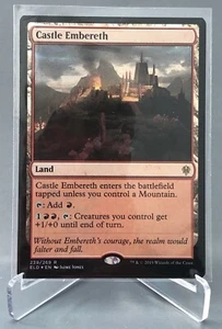 Castillo Embereth Trono de Eldraine Lámina 239/269 Magic The Gathering Como Nuevo - Imagen 1 de 2