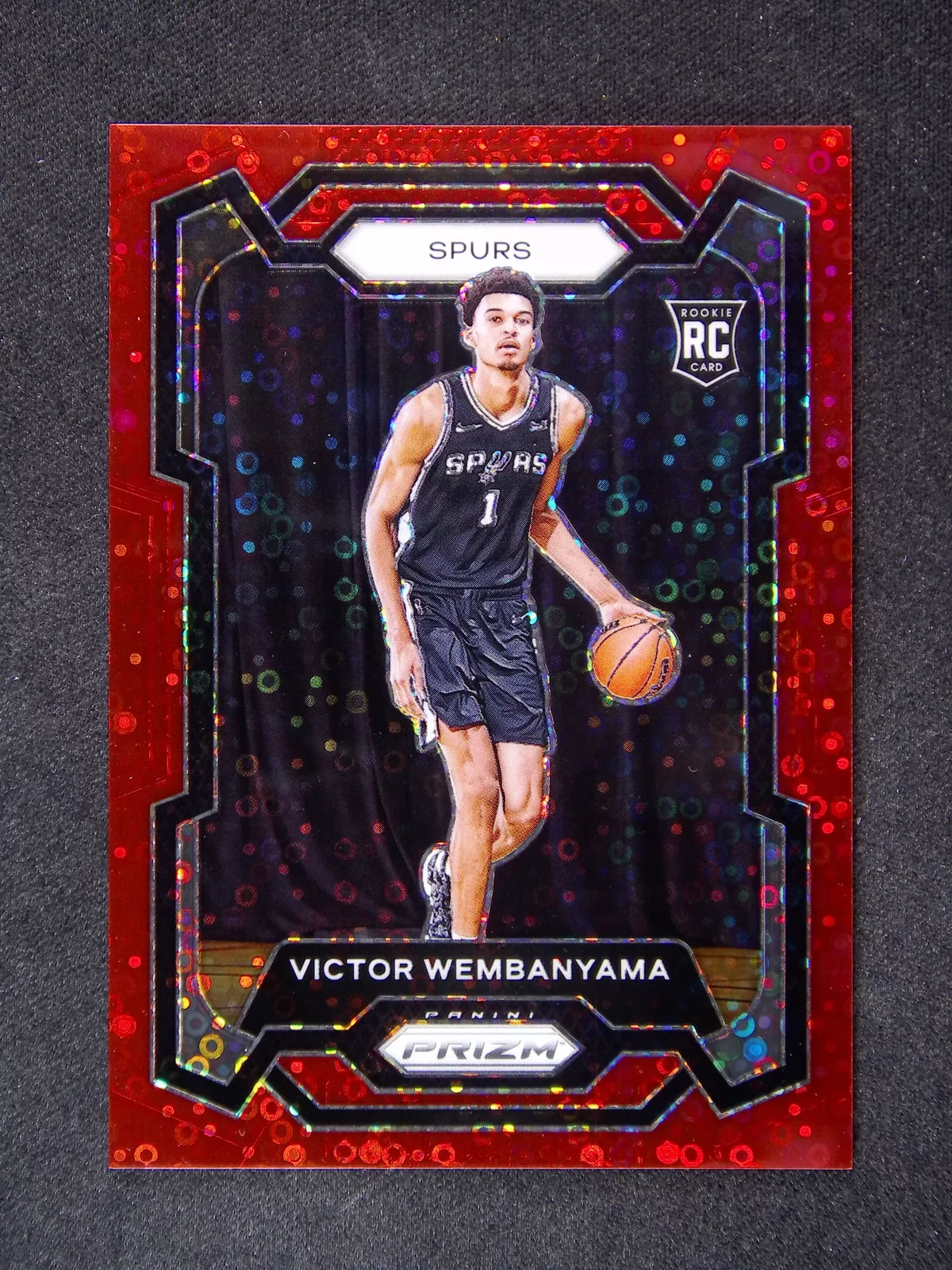 Victor Wembanyama 2023 Prizm #136 Fast Break Red /100 Price