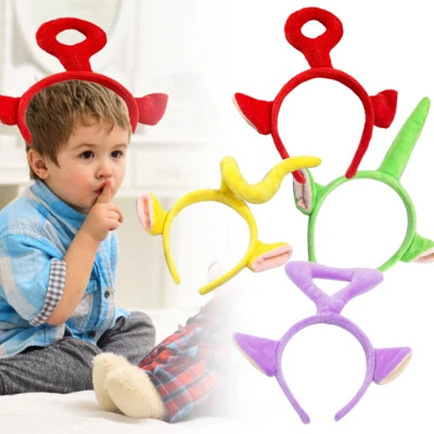 Girl Cute Teletubbies Headband Anime Kids Party Hoops Three-dimensional Headband
