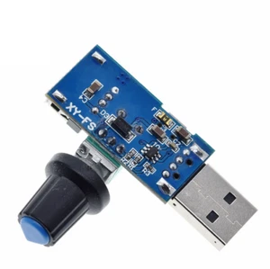 XY-FS USB Fan Stepless Governor Fan Speed Controller Multi-Gear Auxiliary Tool - Picture 1 of 5