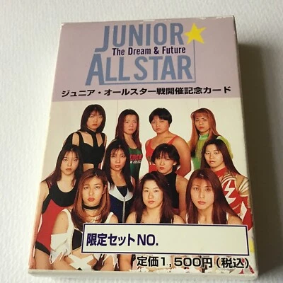 Raro AJW Junior All Star Wrestlers Volumen 2 1996 conjunto de 40 Meiko Satomura Foto 1 de 4