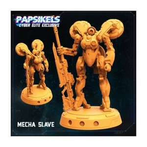 Giant Mecha Slave Robot - Resin Miniature | Sci fi | Cyberpunk Mini | Papsikel - Picture 1 of 1