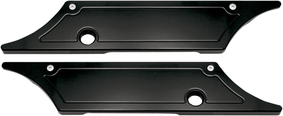 Capa de trava para alforje Pro-One Performance preta anodizada - lisa PO104710B - Imagem 1 de 1