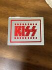 Kiss 1970S Small Carnival Mirror Red Logo Nm Free Shipping