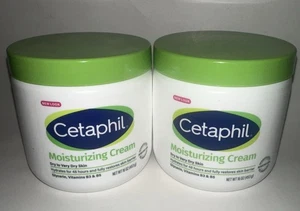 Cetaphil Moisturizing Cream Very Dry to Dry, Sensitive Skin 2 Count 16oz./453g - Picture 1 of 4