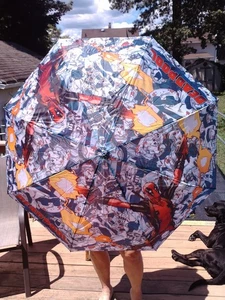 Back To School Umbrella Marvel Deadpool - Picture 1 of 6