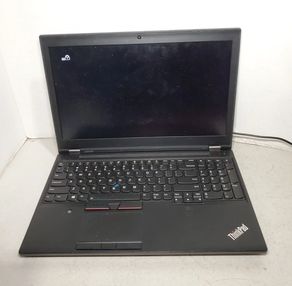 Lenovo ThinkPad P51 15.6" i7-7820HQ 16GB RAM No SSD/OS! BIOS PW! #69 - Image 1 of 4