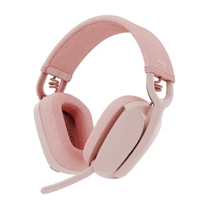 Logitech Zone Vibe 100 Wireless Noise Cancelling Bluetooth Headset Rose - Bild 1 von 9
