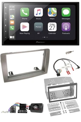 Pioneer Lenkrad Bluetooth DAB 2DIN USB Autoradio für Lancia Musa 2004-2012 - Bild 1 von 4