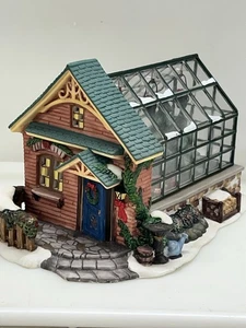 Holiday Time Village VTG Greenhouse Christmas House Collectible P6275 RARE! Mint - Picture 1 of 20