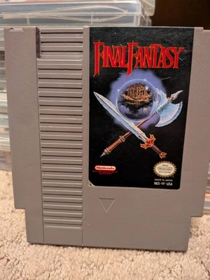 CARTUCHO JUEGO ORIGINAL NINTENDO NES FINAL FANTASY - FUNCIONANDO   Foto 1 de 4