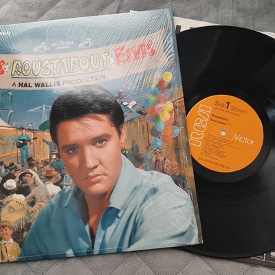 Elvis Presley ROUSTABOUT LSP-2999 (USA EARLY 1970'S) RARE FLEX ORANGE - Image 1 of 4
