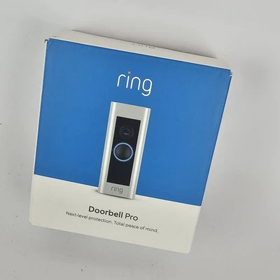 Timbre video con cable duro Ring Pro siguiente nivel protección timbre de seguridad Foto 1 de 4
