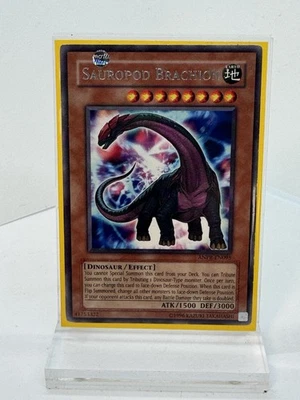 Yugioh Sauropod Brachion ANPR-EN095 Rare 1st Edition Dinosaur Effect - Image 1 of 2