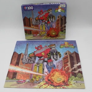 1994 Vintage Mighty Morphin Power Rangers Puzzle 100 Piece Complete - Saban - Picture 1 of 10