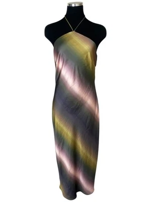 Maxi Vestido Greylin Mujer S/M Sin Mangas Y2K Bosque Hada Bosque Caprichoso Irridiscente Foto 1 de 4