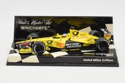 400010012 F1 Jordan Honda EJ11 J.Trulli 2001 Minichamps 1/43 - Immagine 1 di 4