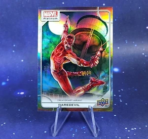 Daredevil SSP 2023 Marvel Platinum Creator Art Variant Rainbow Holo Tom Fleming - Picture 1 of 14