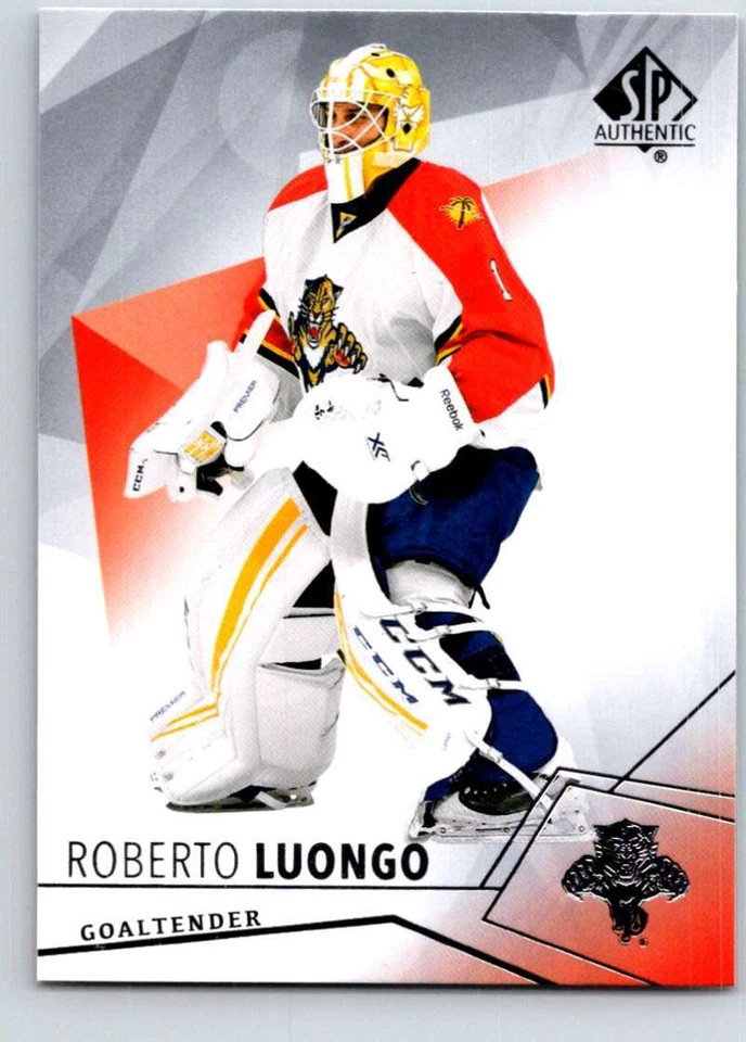 (HCW) 2015-16 Upper Deck SP Authentic #23 Roberto Luongo Panthers - Image 1 of 1