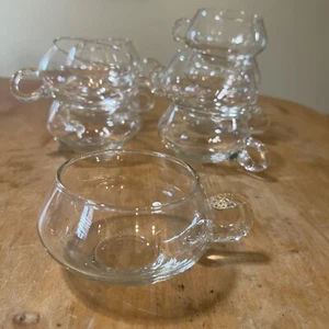 Vintage 12er Set Riekes Crisa Moderno mundgeblasene Punch Cup Gläser TOP - Bild 1 von 6