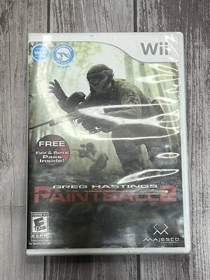 Greg Hastings Paintball 2 (Nintendo Wii, 2010) Wii Manual - Image 1 of 2