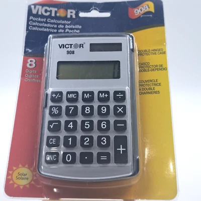 Victor 908 Basic Pocket Calculator - Image 1 of 4