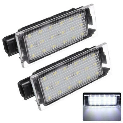 For Renault LED Licence Number Plate Light For Clio for Laguna for Megane NEW - Image 1 of 4