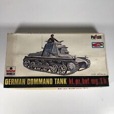 ESCI 1/72 Scale Model Kit 8041 German Command Tank kl. pz bef. wg. Ib