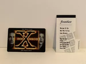 X-Files Frontier Telefonkarte - Bild 1 von 3