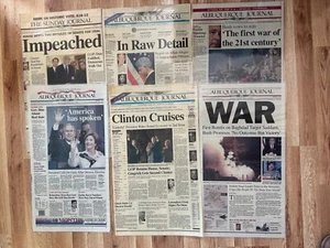 Periódico ACUSADO, GUERRA, AMÉRICA HA HABLADO, ADEMÁS DE 3 OTROS TODOS laminados - Imagen 1 de 4
