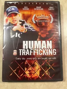 Human Trafficking (DVD, 2007) Mira Sorvino Donald Sutherland Like New - Picture 1 of 4