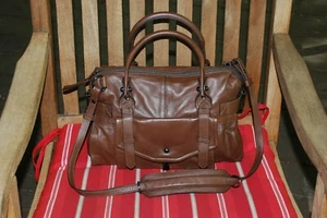 Kooba Leder Damen Handtasche / mit Gun Metal Verzierungen / Kooba Kendal braun - Bild 1 von 9