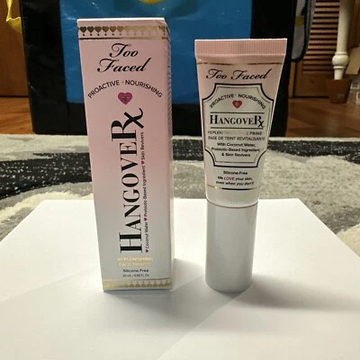 Too Faced Hangoverx Replenishing Face Primer ~ 20 ml / 0.68 oz ~ NEW IN BOX - Image 1 of 3