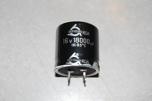 Samyoung 18000uf 16v 30mm x 30mm snap in electrolytic capacitor 85 degree - Picture 1 of 2
