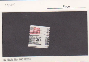US Scott # 1895 Misperf Error / EFO "Flag Over White House"Use 20 Cent - Picture 1 of 1