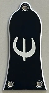 Custom For Gibson Epiphone Truss Rod Cover Plate 3 Holes Guitar Pickguard Balck - Picture 1 of 5