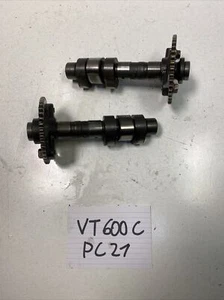 Honda VT 600 C PC21 Shadow Nockenwelle Vorne Hinten IN EX - Bild 1 von 3