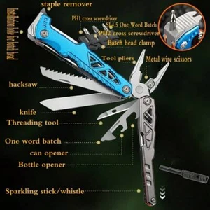 Multi-functional camping outdoor folding pliers, car emergency portable home - Picture 1 of 8
