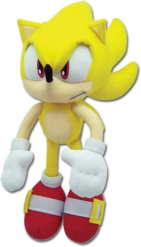  Sonic the Hedgehog SUPER SONIC PLUSH 12-inch Plush NEW AUTHENTIC - Image 1 of 1