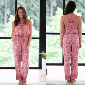 Mono Faherty Adella Sun Up Block Estampado Floral Algodón Orgánico Talla S - Imagen 1 de 12